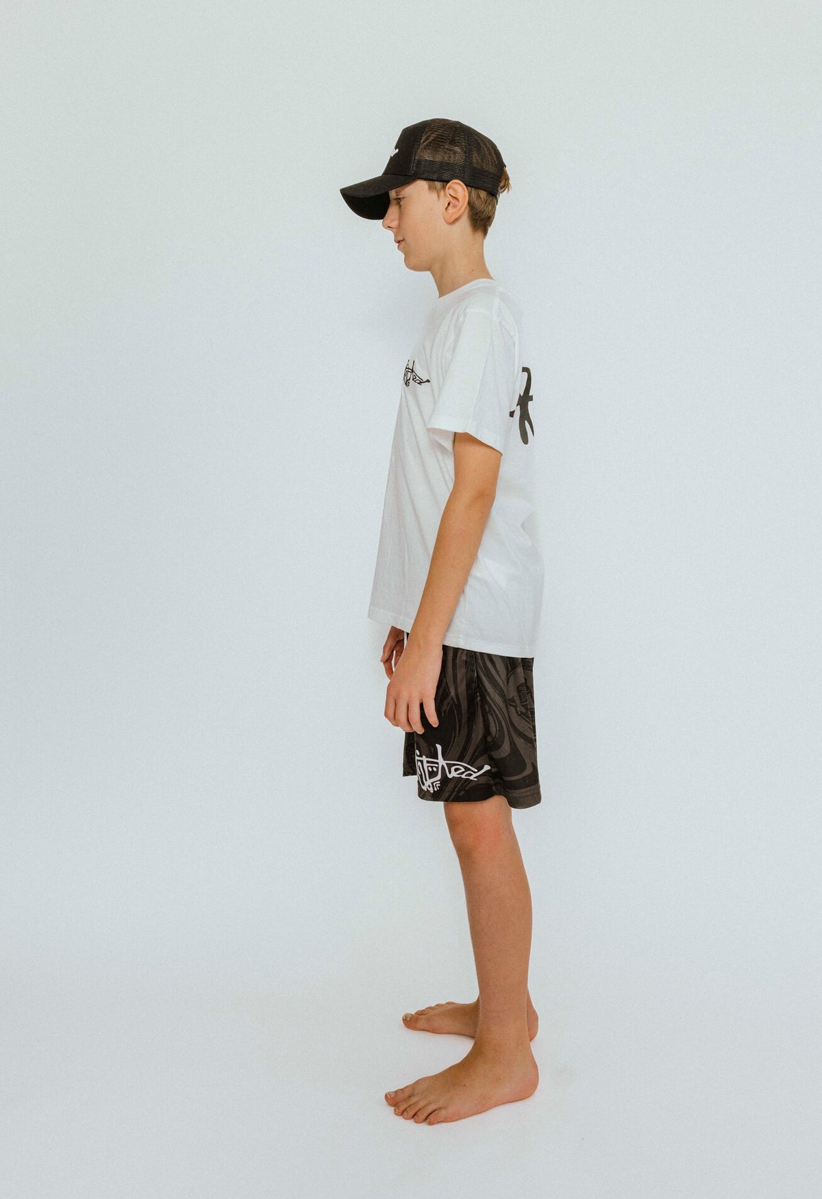 Lifted "Onyx" Shorts product shot 9, black swim shorts