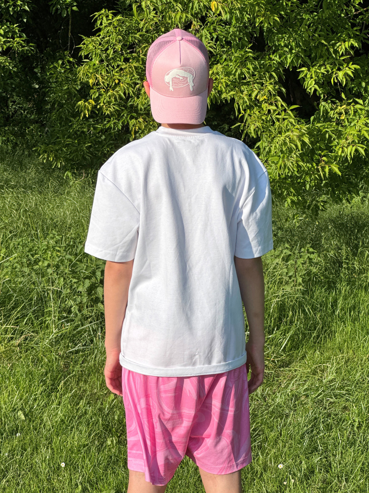 Lifted Rose Cap product shot 7, cotton cap with puff-printed logo