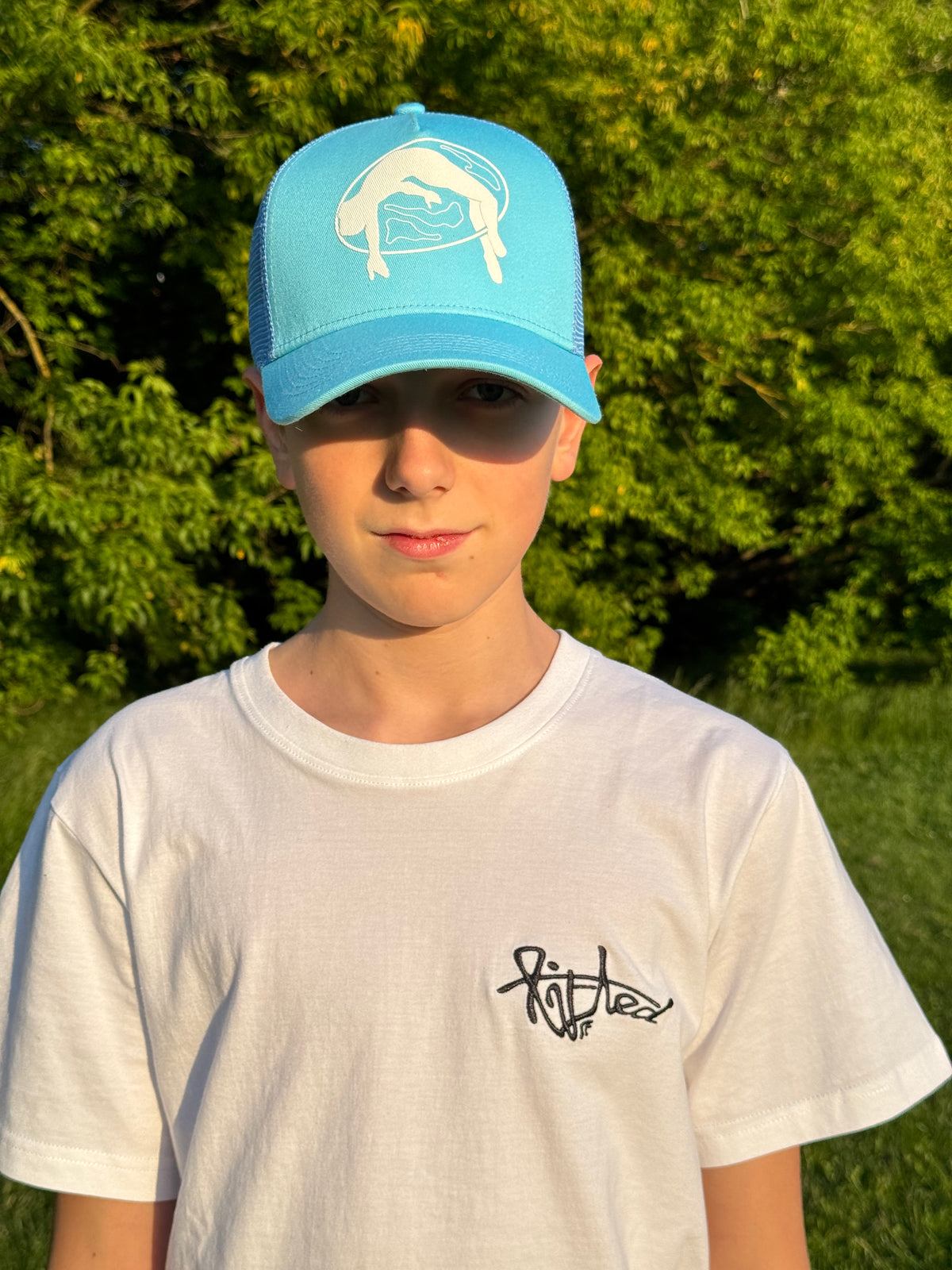 Lifted Sky Cap product shot 6, cotton cap with puff-printed logo