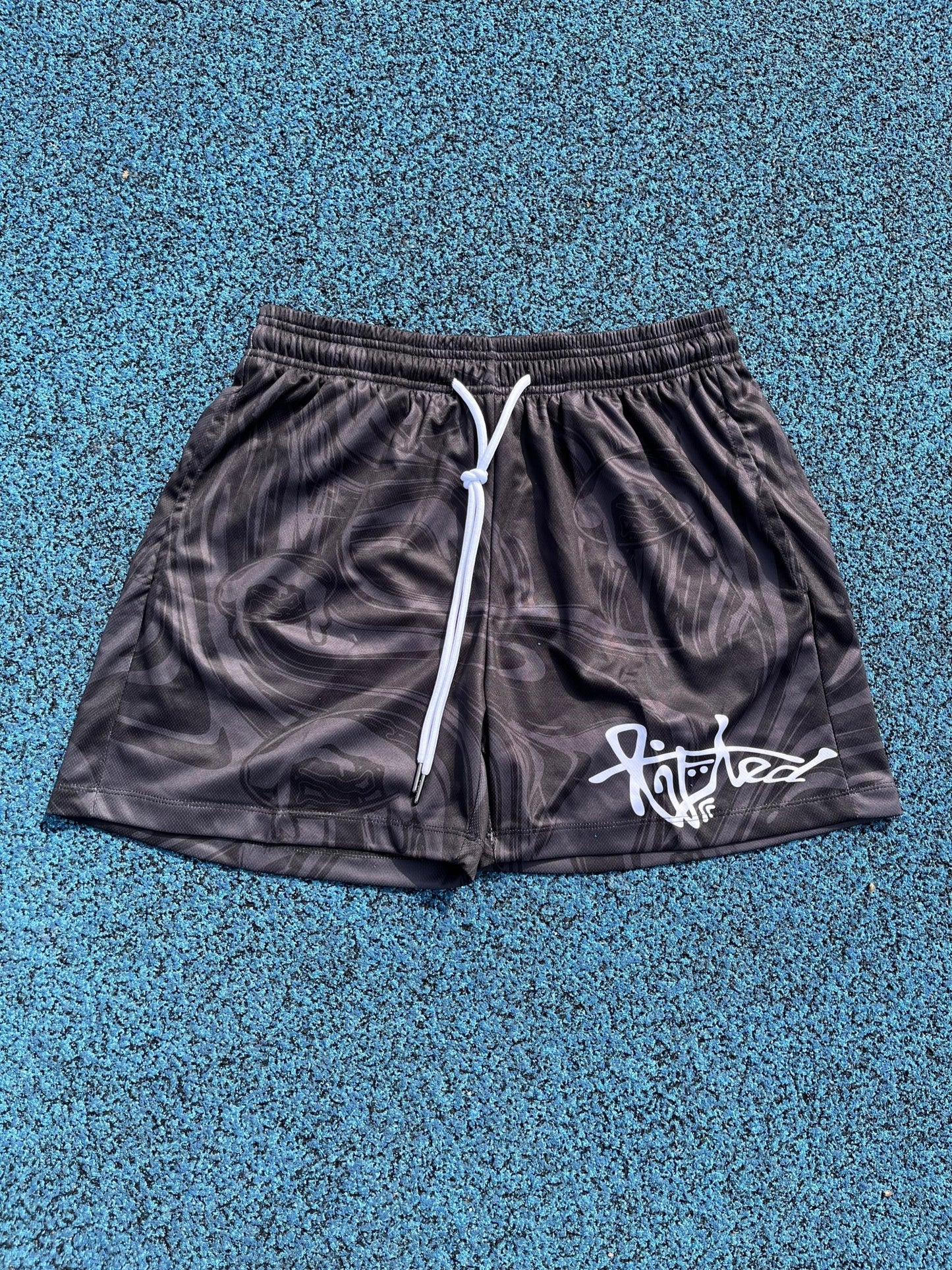 Black Swim Shorts - Lifted Clothing - Black Swim Shorts